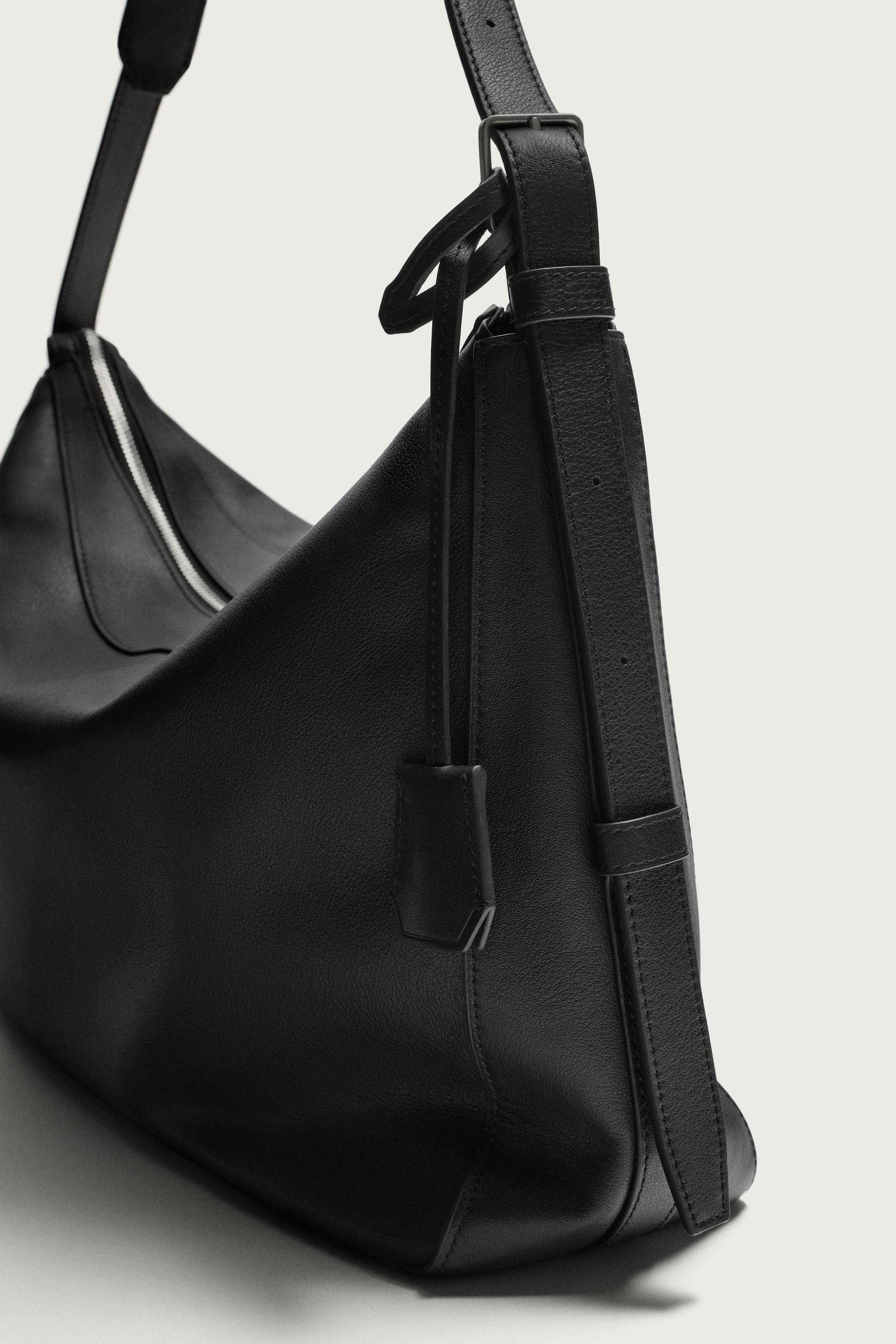 LEATHER SHOULDER BAG